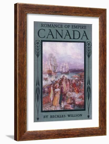 Front Cover of Romance of Canada, C.1920-Henry Sandham-Framed Giclee Print