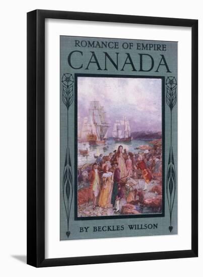 Front Cover of Romance of Canada, C.1920-Henry Sandham-Framed Giclee Print