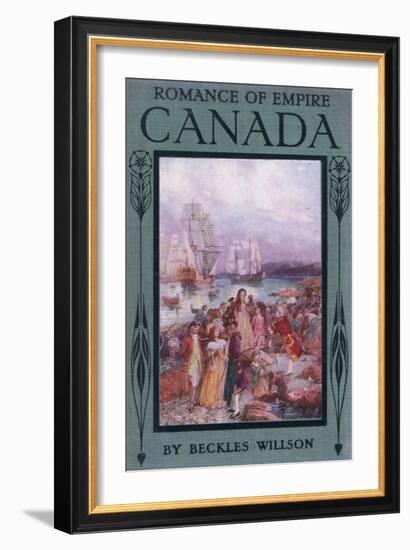 Front Cover of Romance of Canada, C.1920-Henry Sandham-Framed Giclee Print