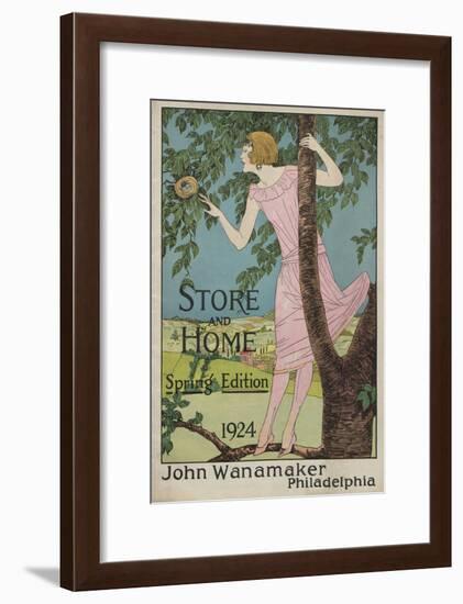 Front Cover of 'Store and Home' Magazine, Spring 1924-null-Framed Giclee Print