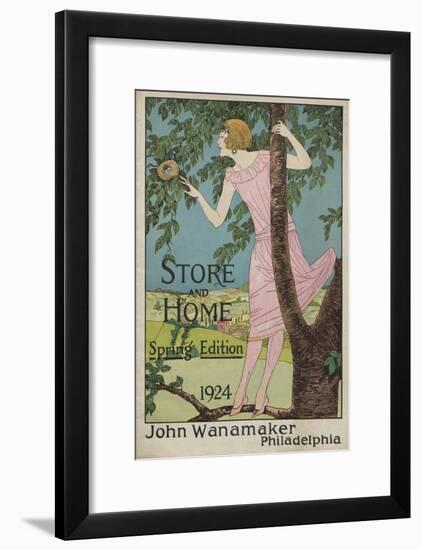 Front Cover of 'Store and Home' Magazine, Spring 1924-null-Framed Giclee Print