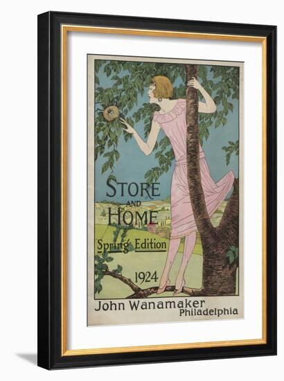 Front Cover of 'Store and Home' Magazine, Spring 1924-null-Framed Giclee Print