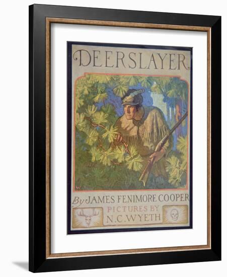 Front Cover of The Deerslayer by James Fennimore Cooper-Newell Convers Wyeth-Framed Giclee Print