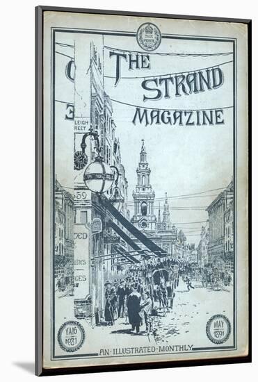 Front Cover of the Strand Magazine, May 1891-null-Mounted Photographic Print