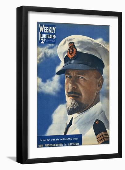 Front Cover of Weekly Illustrated Magazine - 10th August 1935-null-Framed Art Print