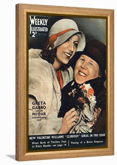 Front Cover of Weekly Illustrated Magazine - 16th May 1936-null-Framed Stretched Canvas