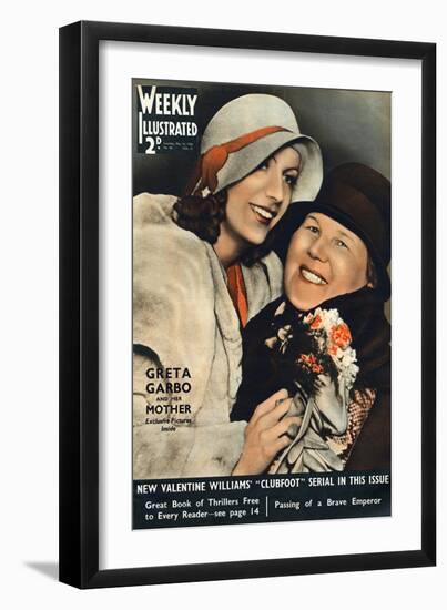 Front Cover of Weekly Illustrated Magazine - 16th May 1936-null-Framed Art Print