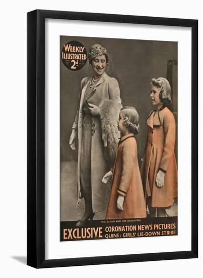 Front Cover of Weekly Illustrated Magazine - 17th April 1937-null-Framed Art Print