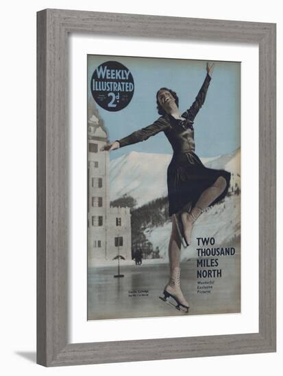 Front Cover of Weekly Illustrated Magazine - 20th February 1937-null-Framed Art Print
