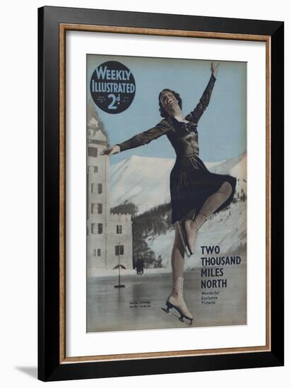 Front Cover of Weekly Illustrated Magazine - 20th February 1937-null-Framed Art Print