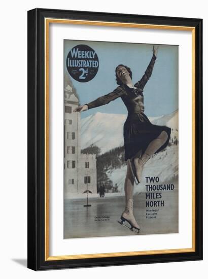 Front Cover of Weekly Illustrated Magazine - 20th February 1937-null-Framed Art Print