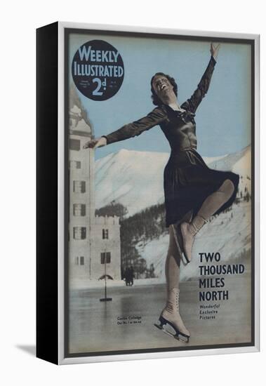 Front Cover of Weekly Illustrated Magazine - 20th February 1937-null-Framed Stretched Canvas