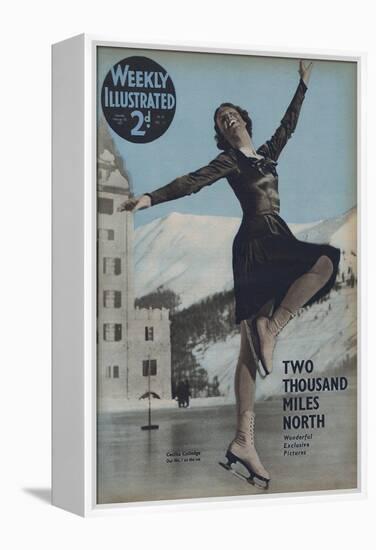 Front Cover of Weekly Illustrated Magazine - 20th February 1937-null-Framed Stretched Canvas