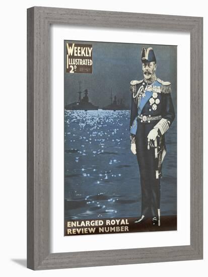 Front Cover of Weekly Illustrated Magazine - 20th July 1935-null-Framed Art Print