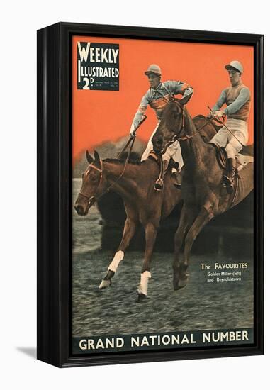 Front Cover of Weekly Illustrated Magazine - 21st March 1936-null-Framed Stretched Canvas