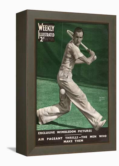Front Cover of Weekly Illustrated Magazine - 27th June 1936-null-Framed Stretched Canvas