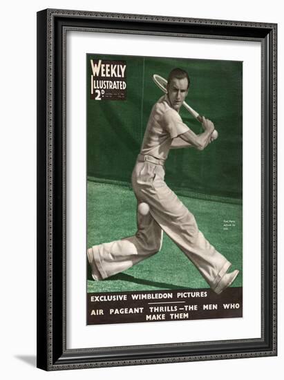 Front Cover of Weekly Illustrated Magazine - 27th June 1936-null-Framed Art Print