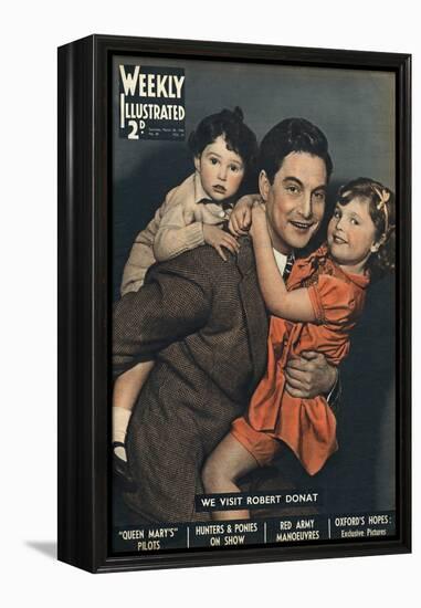 Front Cover of Weekly Illustrated Magazine - 28th March 1936-null-Framed Stretched Canvas