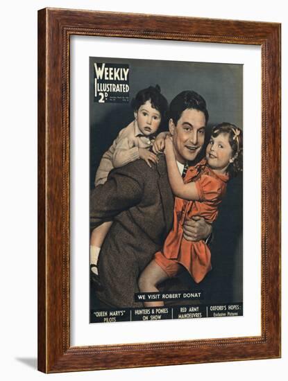 Front Cover of Weekly Illustrated Magazine - 28th March 1936-null-Framed Art Print