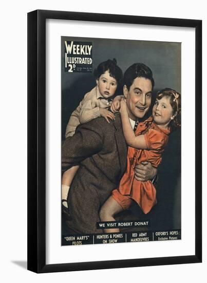 Front Cover of Weekly Illustrated Magazine - 28th March 1936-null-Framed Art Print