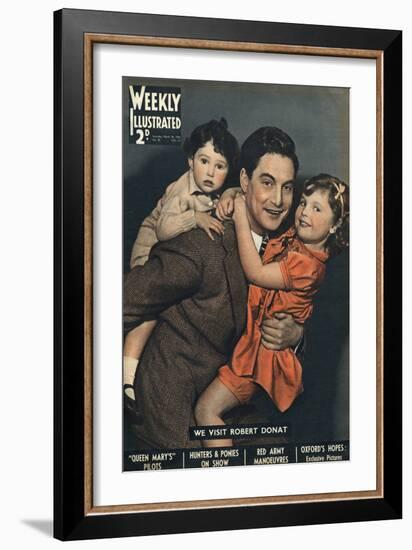 Front Cover of Weekly Illustrated Magazine - 28th March 1936-null-Framed Art Print