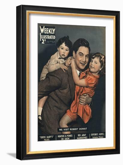 Front Cover of Weekly Illustrated Magazine - 28th March 1936-null-Framed Art Print