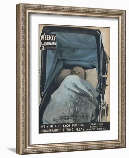 Front Cover of Weekly Illustrated Magazine - 29th February 1936-null-Framed Art Print