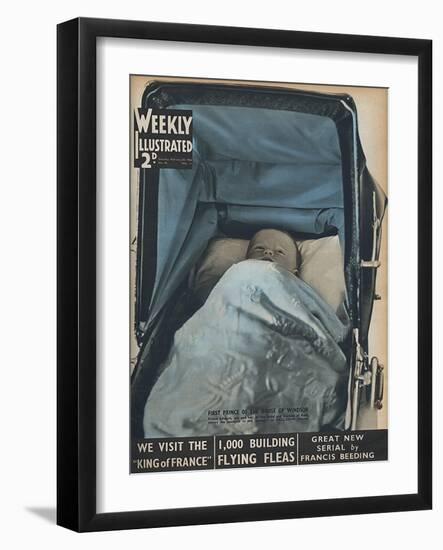 Front Cover of Weekly Illustrated Magazine - 29th February 1936-null-Framed Art Print
