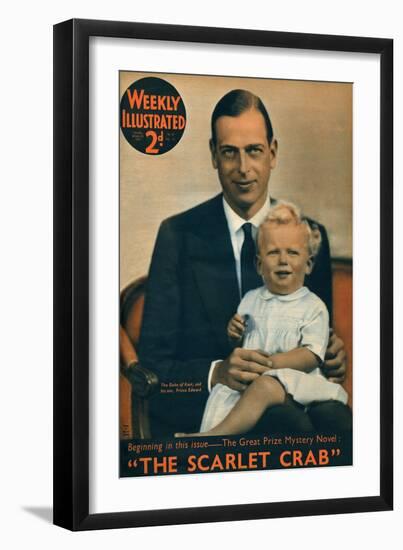 Front Cover of Weekly Illustrated Magazine - 30th January 1937-null-Framed Art Print