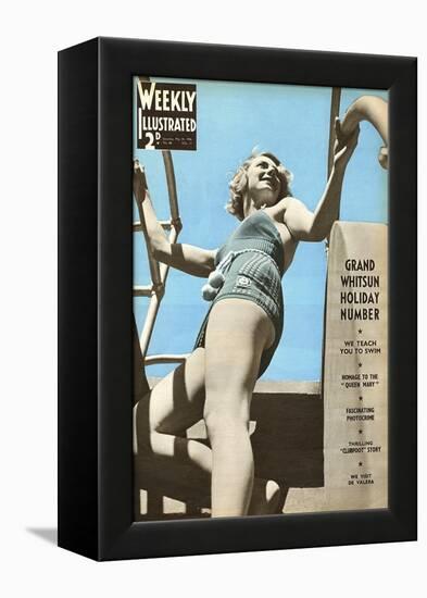 Front Cover of Weekly Illustrated Magazine - 30th May 1936-null-Framed Stretched Canvas