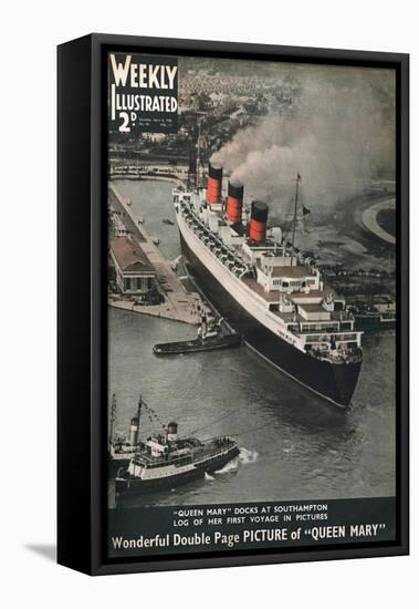 Front Cover of Weekly Illustrated Magazine - 4th April 1936-null-Framed Premier Image Canvas