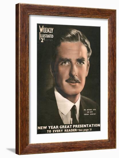 Front Cover of Weekly Illustrated Magazine - 4th January 1936-null-Framed Art Print