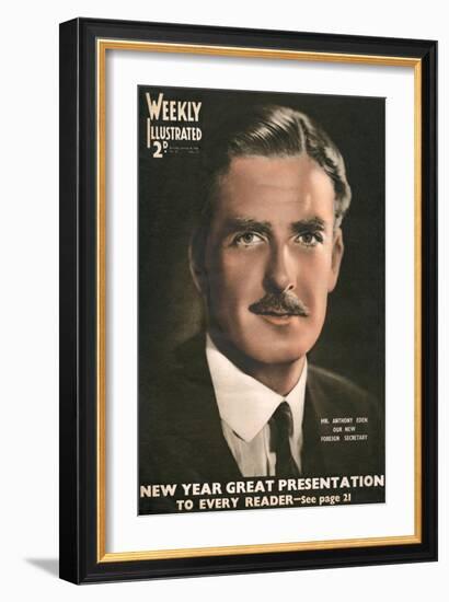 Front Cover of Weekly Illustrated Magazine - 4th January 1936-null-Framed Art Print