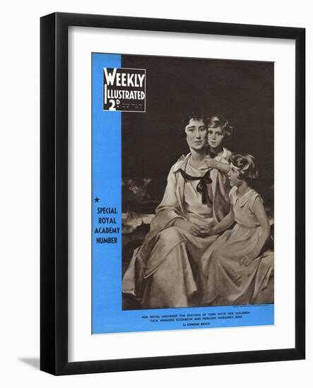 Front Cover of Weekly Illustrated Magazine - 9th May 1936-null-Framed Art Print