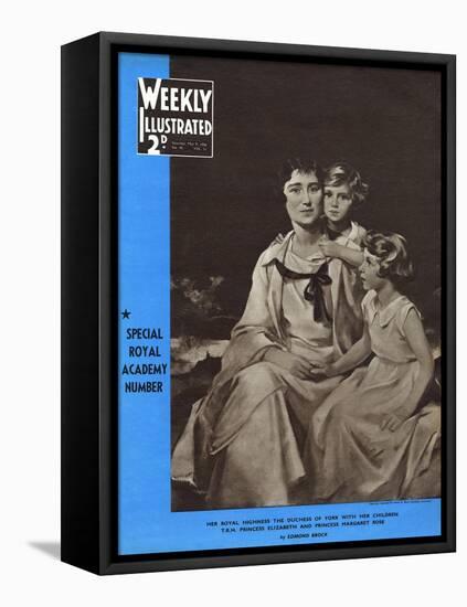 Front Cover of Weekly Illustrated Magazine - 9th May 1936-null-Framed Stretched Canvas