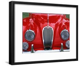 Front Detail of 1955 Jaguar Xk-140-Gary Conner-Framed Photographic Print