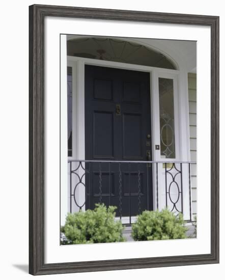 Front Door of a House-null-Framed Photographic Print