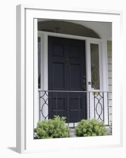 Front Door of a House-null-Framed Photographic Print