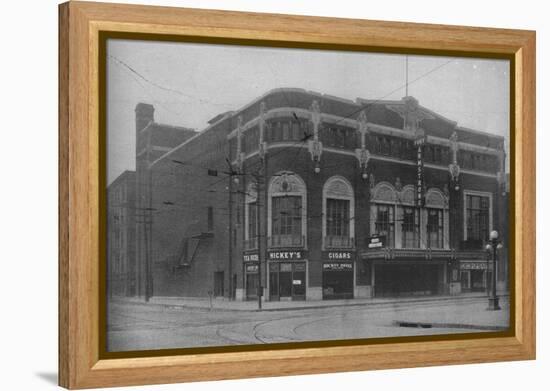 Front elevation, Fort Armstrong Theatre, Rock Island, Illinois, 1925-null-Framed Premier Image Canvas