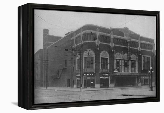 Front elevation, Fort Armstrong Theatre, Rock Island, Illinois, 1925-null-Framed Premier Image Canvas