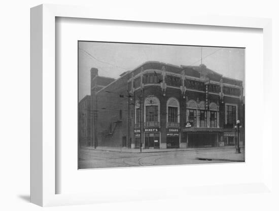 Front elevation, Fort Armstrong Theatre, Rock Island, Illinois, 1925-null-Framed Photographic Print