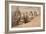 Front Elevation of the Great Temple of Aboo Simbel, Nubia, from 'Egypt and Nubia'-David Roberts-Framed Giclee Print