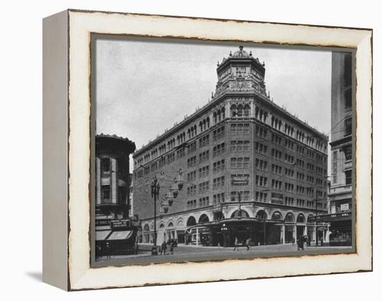 Front elevation, the Golden Gate Theatre, San Francisco, California, 1925-null-Framed Premier Image Canvas