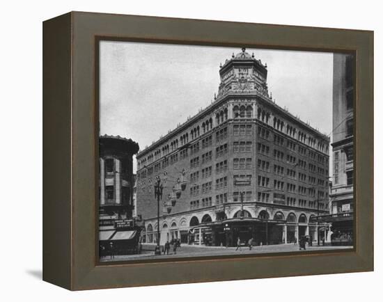 Front elevation, the Golden Gate Theatre, San Francisco, California, 1925-null-Framed Premier Image Canvas