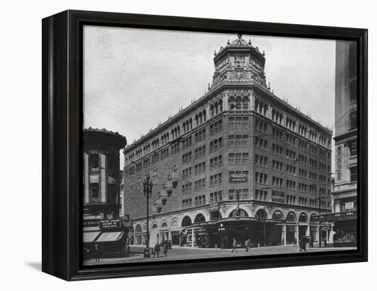 Front elevation, the Golden Gate Theatre, San Francisco, California, 1925-null-Framed Premier Image Canvas