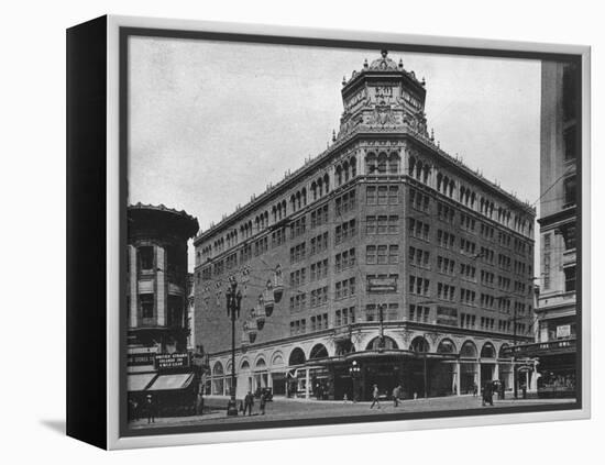 Front elevation, the Golden Gate Theatre, San Francisco, California, 1925-null-Framed Premier Image Canvas