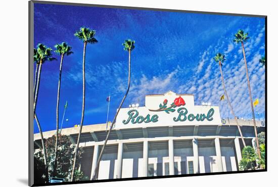 Front entrance to the Rose Bowl in Pasadena, Pasadena, California-null-Mounted Photographic Print