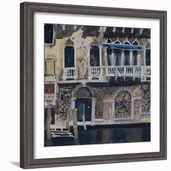 Front Facade Venetian Palazzo-Susan Brown-Framed Giclee Print