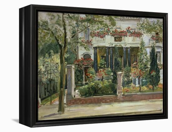 Front Garden of the Steinbart'Sche Villa, Berlin, 1911-Max Slevogt-Framed Premier Image Canvas