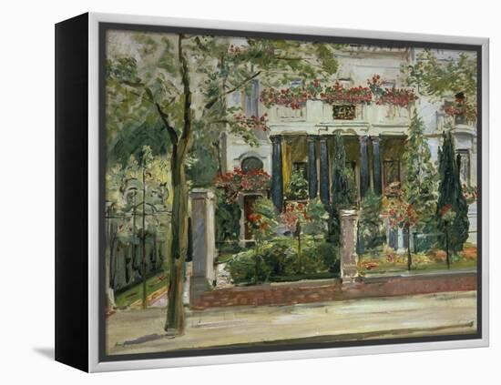 Front Garden of the Steinbart'Sche Villa, Berlin, 1911-Max Slevogt-Framed Premier Image Canvas